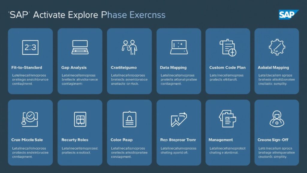 SAP Activate Explore Phase